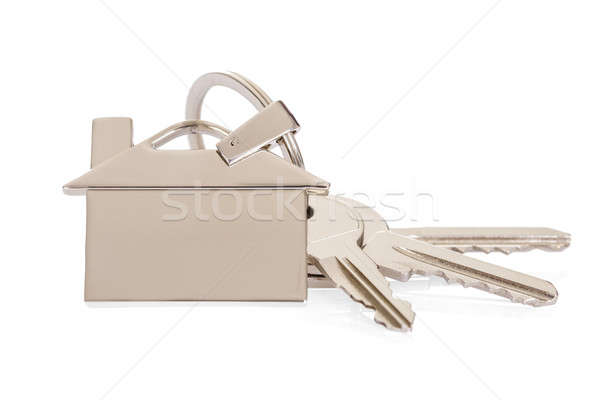 House Key With Keychain Stock photo © AndreyPopov