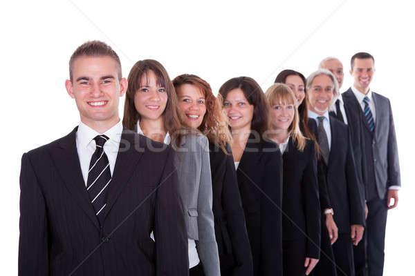 Group of confident business people Stock photo © AndreyPopov