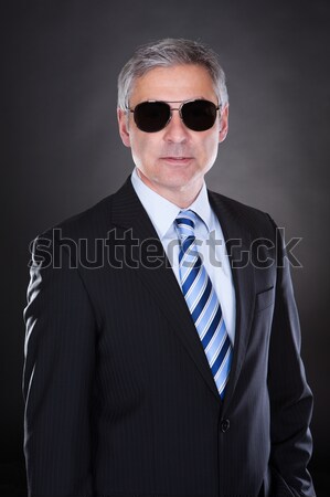Close-up Of Male With Handgun Stock photo © AndreyPopov