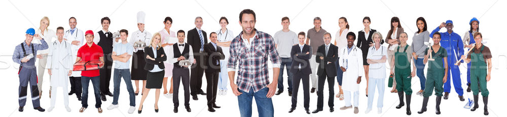 Diverse People With Different Occupations Stock photo © AndreyPopov