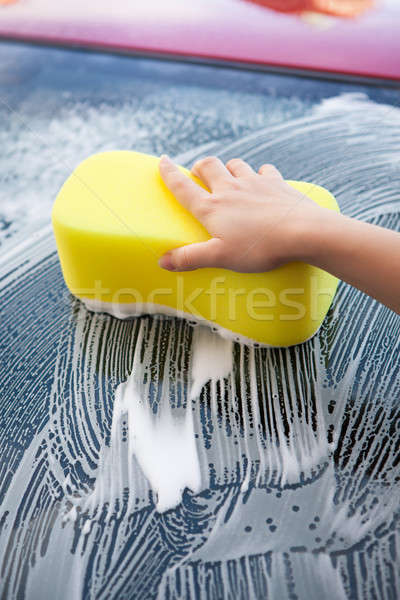 Hand Washing Car Stock photo © AndreyPopov