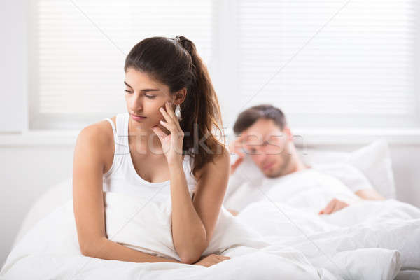 Woman Is Upset With Her Husband At Home Stock photo © AndreyPopov