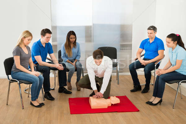 Resuscitation Training Stock photo © AndreyPopov