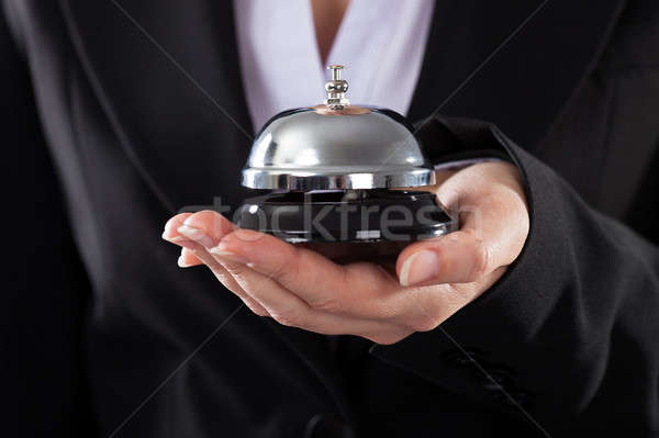 Businessperson With Service Bell Stock photo © AndreyPopov