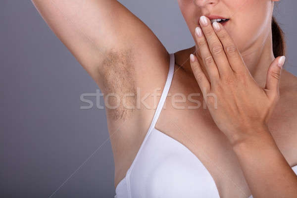 Woman With Hairy Armpit Stock photo © AndreyPopov