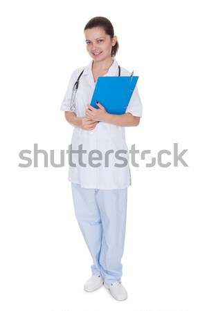 Charming young nurse Stock photo © AndreyPopov