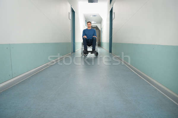 Portrait Of A Disabled Man Stock photo © AndreyPopov