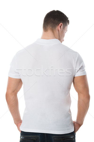 Rear View Of Man In Casuals Stock photo © AndreyPopov