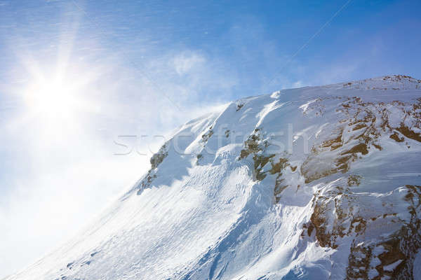 Sunshine Over The Oetztal Alps Stock photo © AndreyPopov