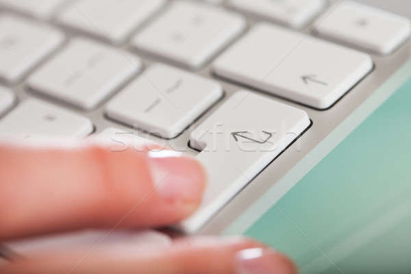 Hands Typing On Keyboard Stock photo © AndreyPopov
