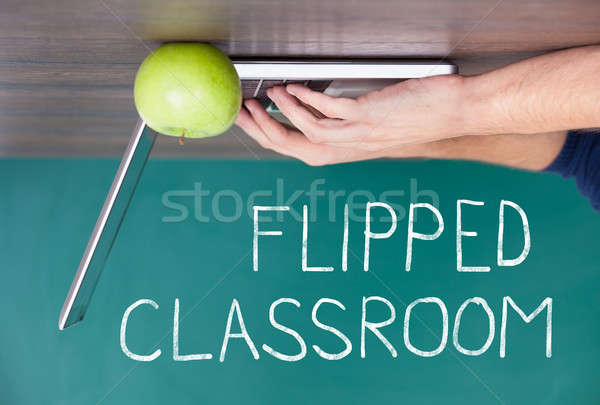 Stock photo: Flipped Classroom Concept