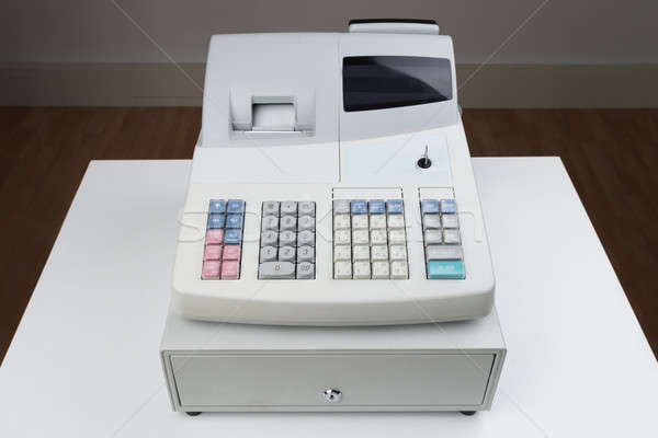 Cash Register Moneybox Stock photo © AndreyPopov