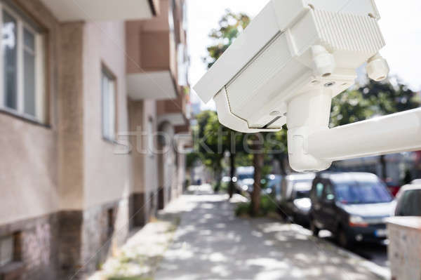 Security Camera On The Footpath Stock photo © AndreyPopov