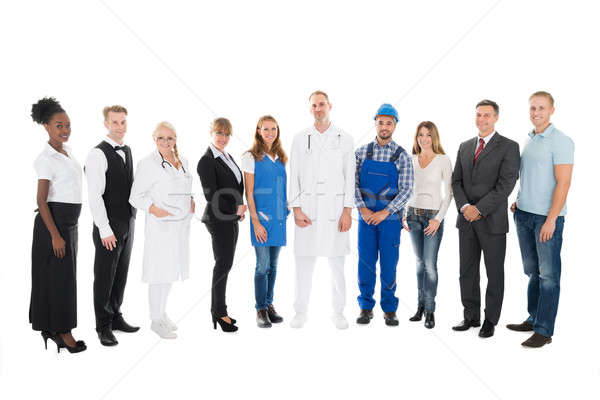 Portrait Of People With Various Occupations Stock photo © AndreyPopov