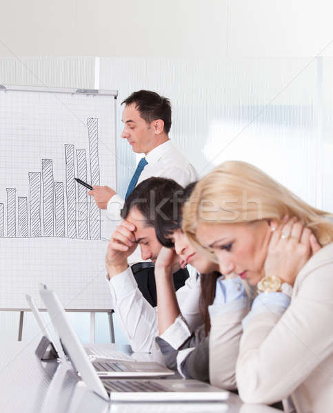 Frustrated Employees In Business Meeting Stock photo © AndreyPopov