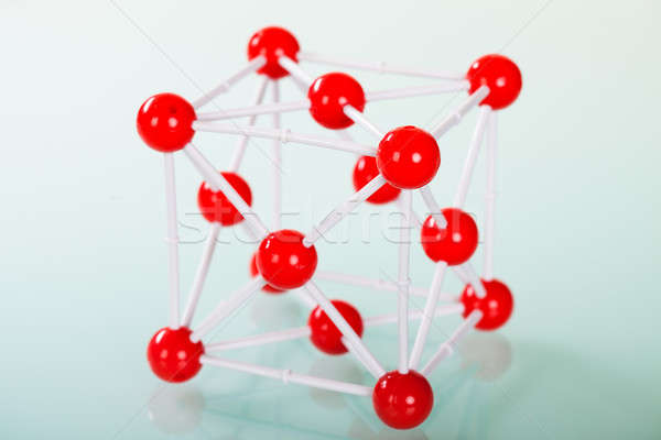 Model of copper molecular structure Stock photo © AndreyPopov