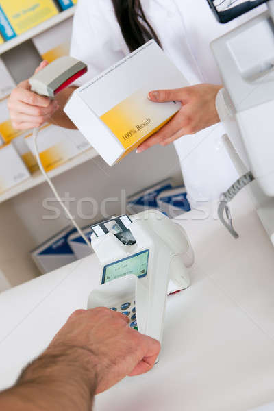 Buying medicine at pharmacy Stock photo © AndreyPopov