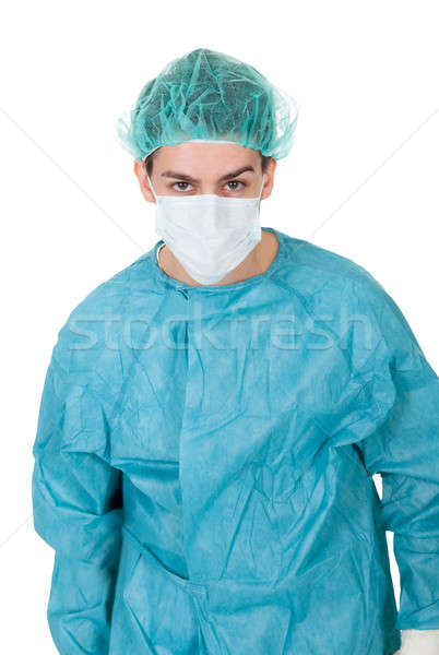Masculino cirurgião retrato estúdio jovem Foto stock © AndreyPopov