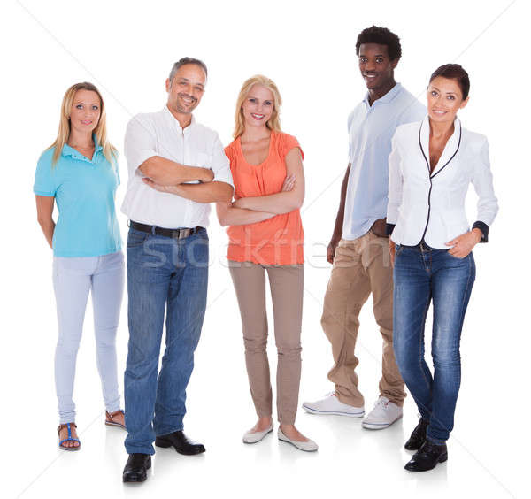 Multi-racial Group Of People Stock photo © AndreyPopov