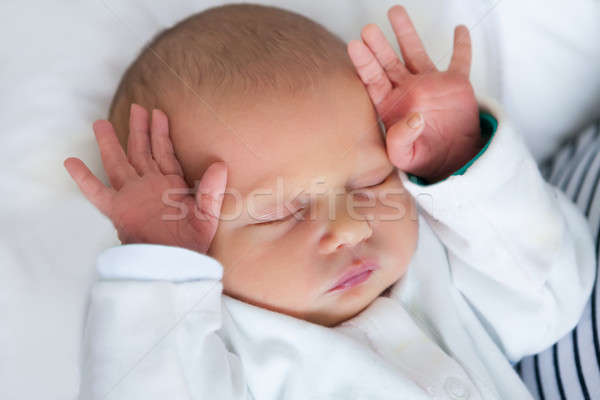 Cute Little Baby Sleeping Stock photo © AndreyPopov