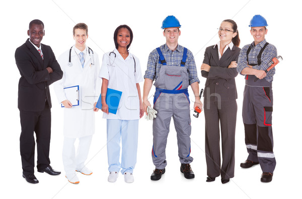 Confident People With Diverse Occupations Stock photo © AndreyPopov