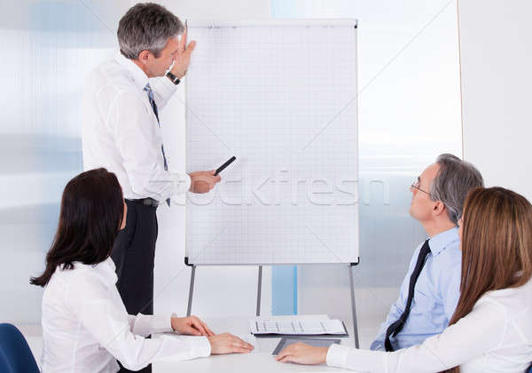 Businesspeople In Meeting Stock photo © AndreyPopov