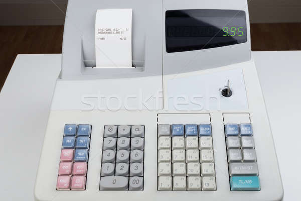 Close-up Of Cash Register Stock photo © AndreyPopov