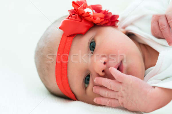 Baby Wearing Headband Stock photo © AndreyPopov