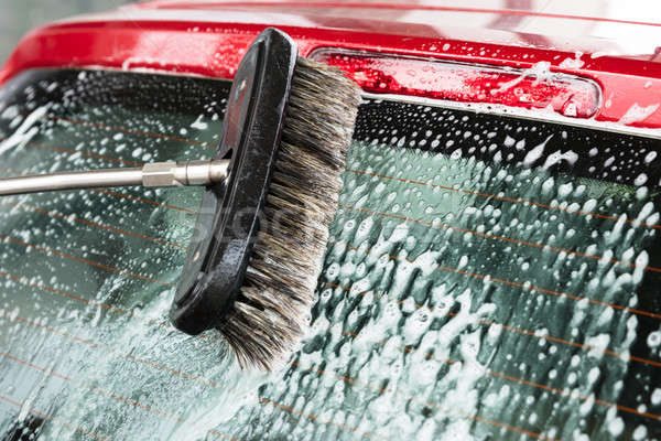 Person's Hand Washing Car Stock photo © AndreyPopov