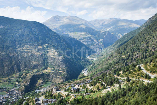 View of the Andorra la Vella, Andorra Stock photo © AndreyPopov
