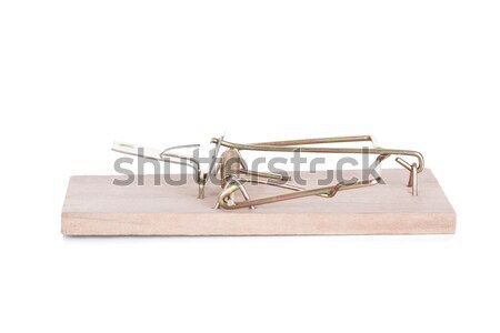 Wooden Mouse Trap Stock photo © AndreyPopov