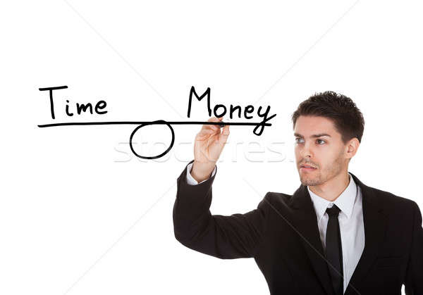 Time and money equilibrium Stock photo © AndreyPopov