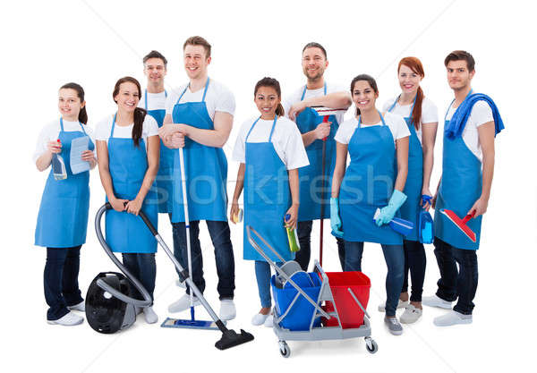 [[stock_photo]]: Groupe · équipement · bleu