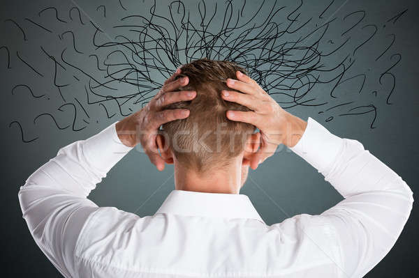Worried Stressed Businessman Stock photo © AndreyPopov