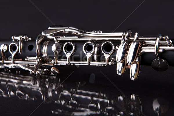 Close-up Of Clarinet Stock photo © AndreyPopov