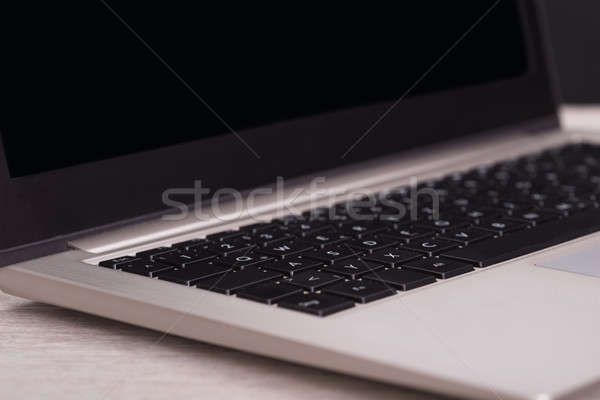 Closeup of laptop computer keyboard Stock photo © AndreyPopov