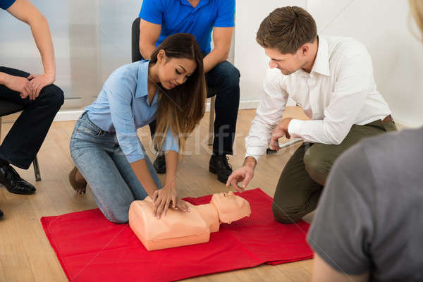 First Aid Training Stock photo © AndreyPopov