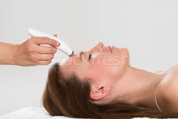 Woman Receiving Microdermabrasion Therapy Stock photo © AndreyPopov