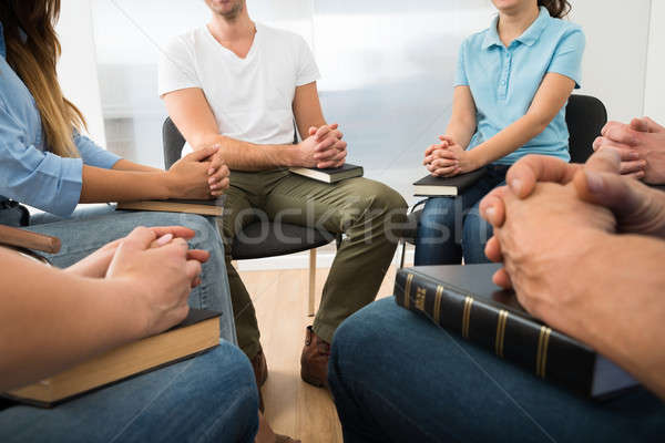 People Praying Stock photo © AndreyPopov