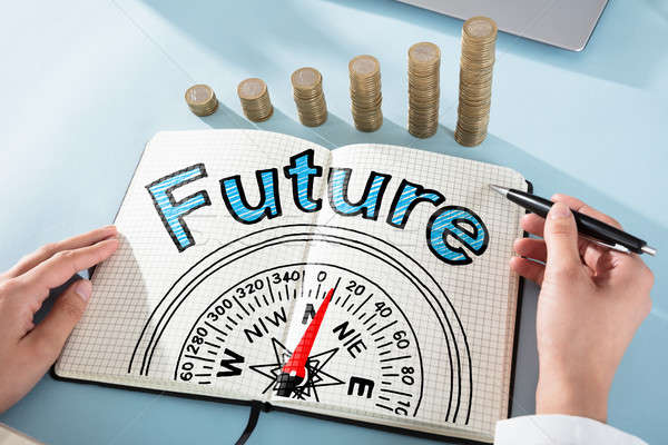 Future And Compass Guidance Concept Stock photo © AndreyPopov