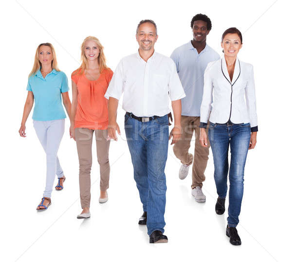 Multi-racial Group Of People Stock photo © AndreyPopov