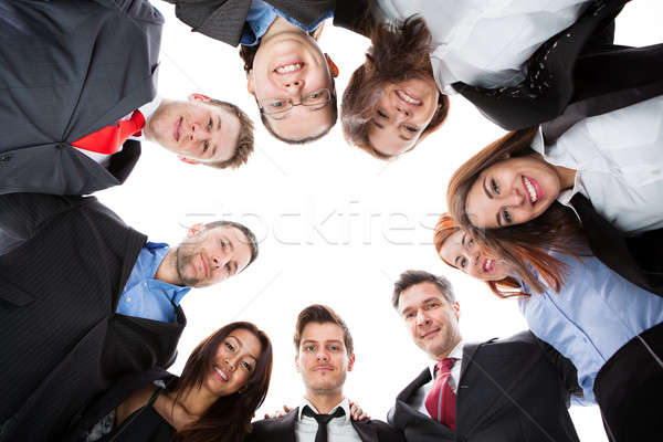 Business people standing in circle Stock photo © AndreyPopov