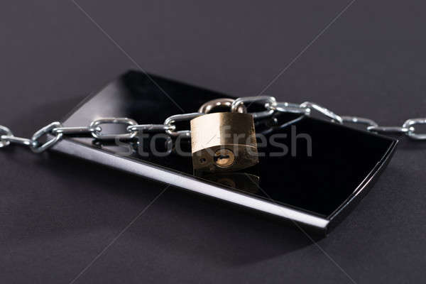 Mobile phone security concept Stock photo © AndreyPopov