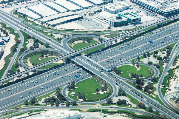 Dubai Road Junction Stock photo © AndreyPopov