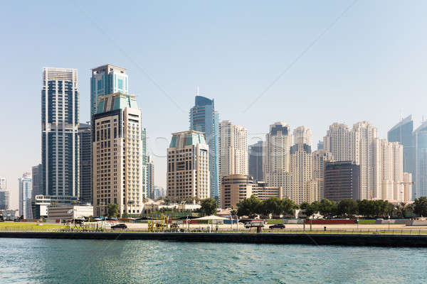 Skyscrapers In Dubai Marina Stock photo © AndreyPopov