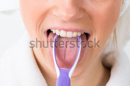 Młoda kobieta cierpienie ból zęba domu kobieta Zdjęcia stock © AndreyPopov