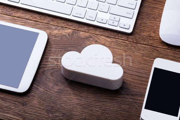 Cloud Computing Technology Concept Stock photo © AndreyPopov