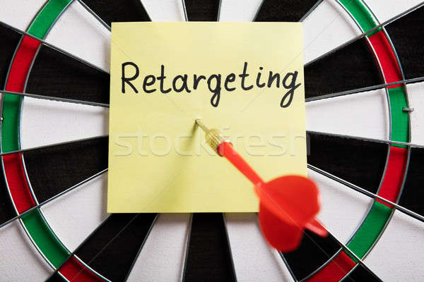Concept Of Retargeting On Dartboard Stock photo © AndreyPopov