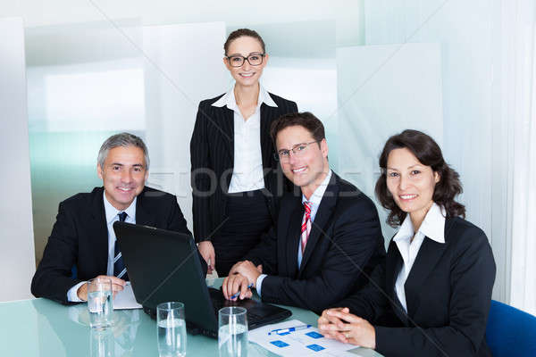 Business team have a meeting Stock photo © AndreyPopov
