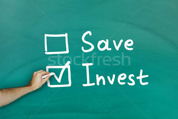 Invest instead of saving concept Stock photo © AndreyPopov